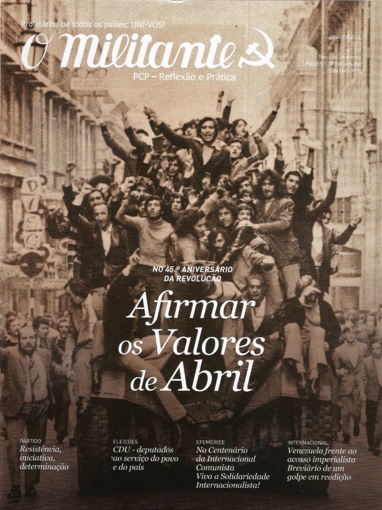 PCP – Reflexão e Prática O Militante
